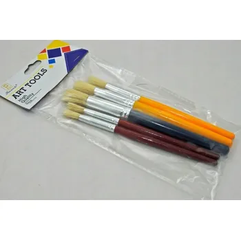 Umělecký štětec Štětce 3 Kusy Školní Výbava 4. Třída ŠKOLNÍ POTŘEBY Pro Žáka ŠTĚTEC