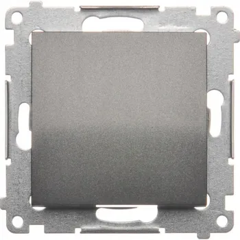 vypínač Simon 54 Spínač jednopólový (modul) 16AX šroubové svorky antracit