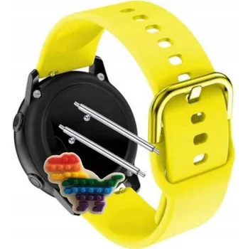 Pouzdro na mobilní telefon Pásek Řemínek pro Kieslect Ks2, Silikon Žlutá smyčka, nastavitelný