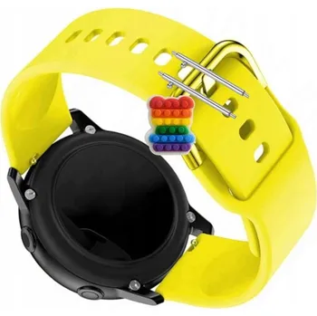 Pouzdro na mobilní telefon Řemínek Řemínek pro Motast P32E3, Silikonový Žlutý Smyčka, nastavitelný