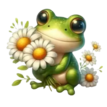 Nažehlovací obrázek - žabka X (9,0 x 9,0 cm)