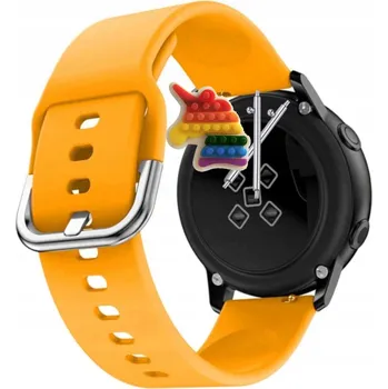 Pouzdro na mobilní telefon Pásek Řemínek pro am pm PS217, Mrkvový silikonový smyčkový, nastavitelný