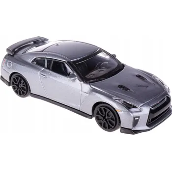autíčko NISSAN GT-R `17 KOVOVÝ MODEL BBURAGO 1:43 GRAPHITE #40
