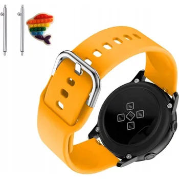 Pouzdro na mobilní telefon Pásek Řemínek pro am pm PS214, Mrkvový silikonový smyčkový, nastavitelný