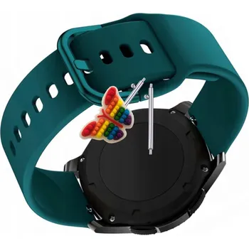 Pouzdro na mobilní telefon Pásek Řemínek pro Polar Vantage M3, Silikon Zelený Poutko, nastavitelný