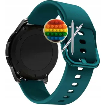 Pouzdro na mobilní telefon Řemínek Řemínek pro Kospet M3 ULTRA, Silikonový Zelený Smyčka, nastavitelný