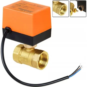 Ventil Kulový kohout s elektrickým pohonem AC 220V, DN25, závit 1,6 MPa