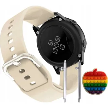 Pouzdro na mobilní telefon Řemínek Řemínek pro Garett V14, Silikonový Béžový Smyčka, nastavitelný