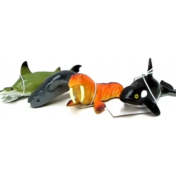 Figurka RYBA ŽRALOK TULEŇ ŽELVA TUČŇÁK DELFÍN RYBA 12 KS 4r