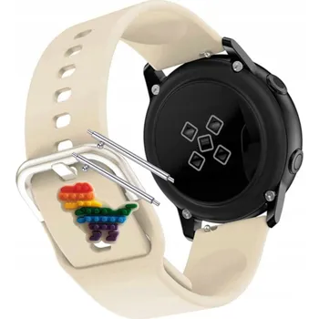 Pouzdro na mobilní telefon Pásek Řemínek pro Garett Atom, Silikon Béžová Poutko, nastavitelný