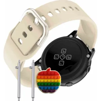 Pouzdro na mobilní telefon Pásek Řemínek pro Colmi V70, Silikon Béžová Poutko, nastavitelný