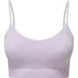 TriDri® Dámská sportovní bezešvá podprsenka TR510 Lilac Melange S