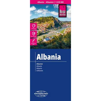 Reise Know-How Landkarte Albanien / Albania (1:220.000)