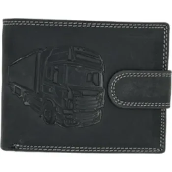 Peněženka Kožená pánská peněženka Wild 895-17 s motivem kamiónu