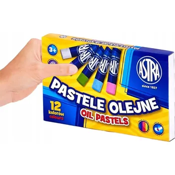 Kresba Olejové pastelky 12 barev Astra