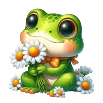 Nášivka Nažehlovací obrázek - žabka XII (9,0 x 9,0 cm)