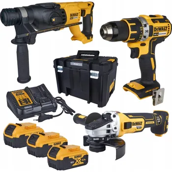 Sada nářadí DeWalt Aku sada 3 nářadí nabíječka 3x5Ah 18V