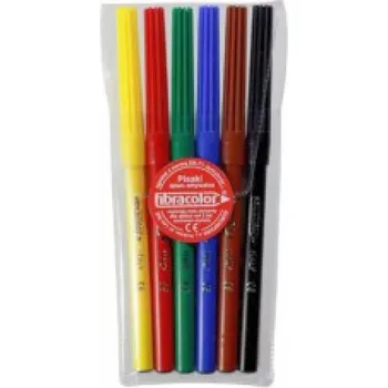 Sada školních Fixy fixy pro děti, fixy Fibracolor , 6 ks