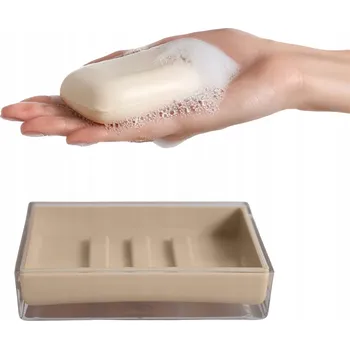 Mýdlenka Volně stojící Mýdlenka Sepio Cordoba Beige Mýdlenka béžová plast