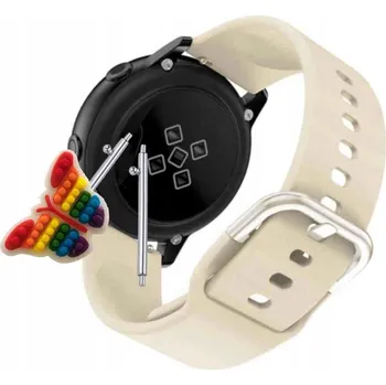 Pouzdro na mobilní telefon Řemínek / Pásek Řemínek pro Colmi LAND, Silikonový Béžový Smyčka, nastavitelný