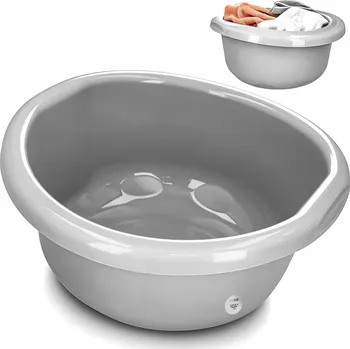 Kulatá kulatý Cadro 15 l šedá