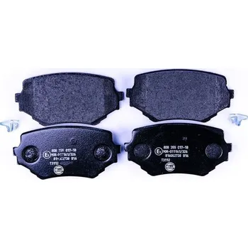 Brzdová destička Sada brzdových destiček, kotoučová brzda HELLA PAGID 8DB 355 017-181