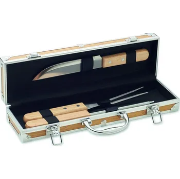 Příslušenství pro gril Grilovací náčiní z nerezové oceli 5 bez potisku bez potisku