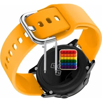 Řemínek na hodinky Řemínek / Pásek Řemínek pro Forever Forevive 4 SB-350, Silikonový, Mrkvová Smyčka