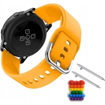 Pouzdro na mobilní telefon Pásek Řemínek pro Colmi i20, Mrkvový silikonový pásek, nastavitelný