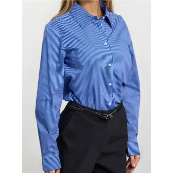 Pánská košile Sinsay - Pruhovaná košile regular fit - světle modrá - 186FI-50P - 186FI-50P-M