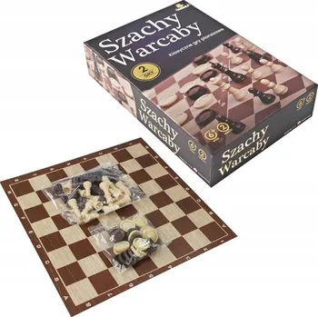 Desková hra KLASICKÉ TRADIČNÍ ŠACHY VRHCÁBY DESKOVÁ STRATEGICKÁ HRA