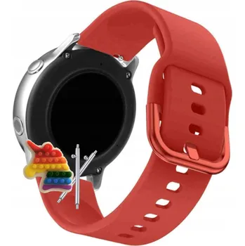 Pouzdro na mobilní telefon Pásek Řemínek pro Colmi P8 Plus GT, Silikon Červený Poutko, nastavitelný