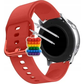 Pouzdro na mobilní telefon Pásek Řemínek pro Forever See Me 2 KW-310, Silikon Červený Poutko, nastavitelný