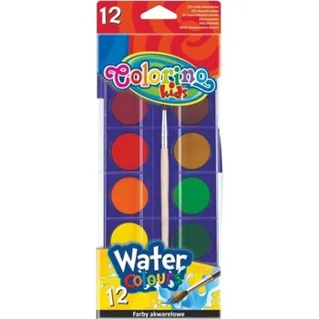 Vodová barva Akvarelové barvy Patio 12 ks x 2 ml