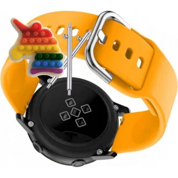 Pouzdro na mobilní telefon Pásek Řemínek pro Woneligo W13, Mrkvový silikonový smyčkový, nastavitelný