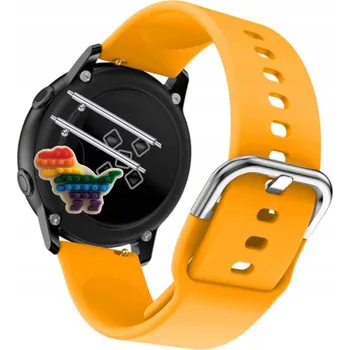 Pouzdro na mobilní telefon Pásek Řemínek pro Motorola Moto Watch 100, Mrkvový silikon, smyčka