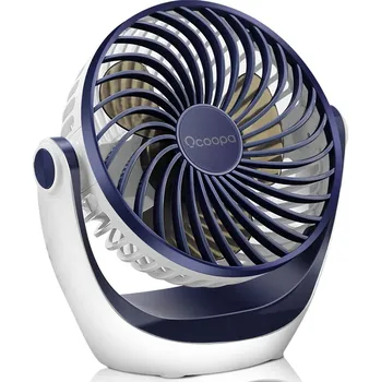 Domácí ventilátor Stolní ventilátor Ocoopa USB ventilátor na stůl modrý