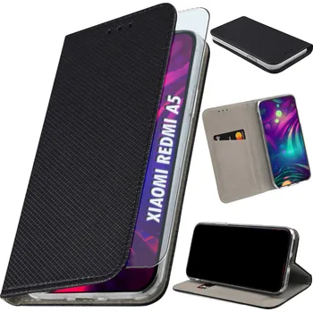 Pouzdro na mobilní telefon Flipové pouzdro pro XIAOMI REDMI A5 Pouzdro + Sklo 9H UZAMYKATELNÉ