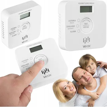 Detektor CO BATERIOVÝ DETEKTOR OXIDU UHELNATÉHO DETEKTOR OXIDU UHELNATÉHO S DISPLEJEM