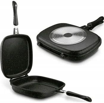 Pánev Grilovací pánev Konighoffer Doppio Marble 32 cm s nepřilnavým povrchem