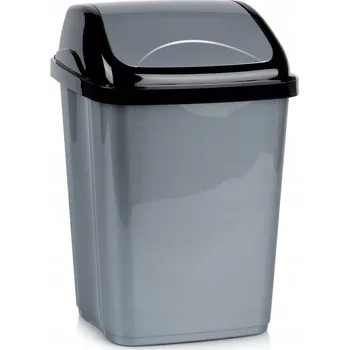 Odpadkový koš Odpadkový koš plastový šedý 16 l