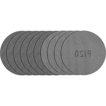 Brusný papír PARKSIDE® Sada brusných papírů / Sada brusných mřížek (sada brusných kulatých mřížek, 10dílná)