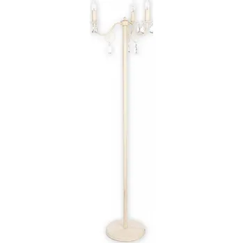Stojací lampa Lemir Stojací lampa O1959 AB Velio lampa 3 ramenná, antická bílá