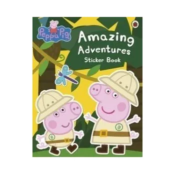 První čtění Peppa Pig: Amazing Adventures Sticker Book