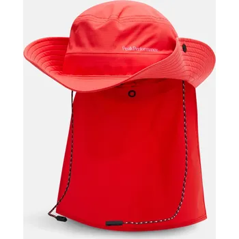Klobouk ČEPICE PEAK PERFORMANCE TRAILBLAZER HAT BRILLIANT RED/BLACK/