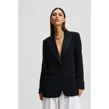 Dámské sako BLEJZR KARL LAGERFELD TAILORED JACKET BLACK