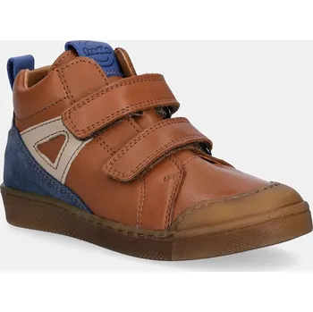 Dámská obuv Dětské kožené polobotky Froddo ROSARIO HIGH-TOP hnědá barva, G2110134 G2110134.4.25.30 82X, EUR 29