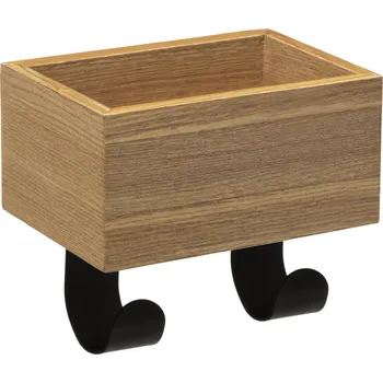 Věšák 5five Simply Smart Věsák do předsíně s 2 háčky a poličkou, 20 cm