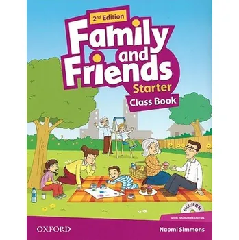 Učebnice Family and Friends Starter Second Edition Class Book + MultiROM