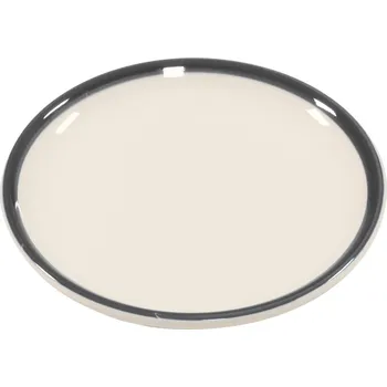 Talíř Zafferano, Talířek Lido Rim 13 cm černý - Formadore